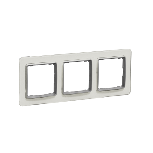 Sedna Design & Elements Ramka potrójna szkło białe efekt szkła SDD360803 SCHNEIDER - sdd360803_300s0001[1].png